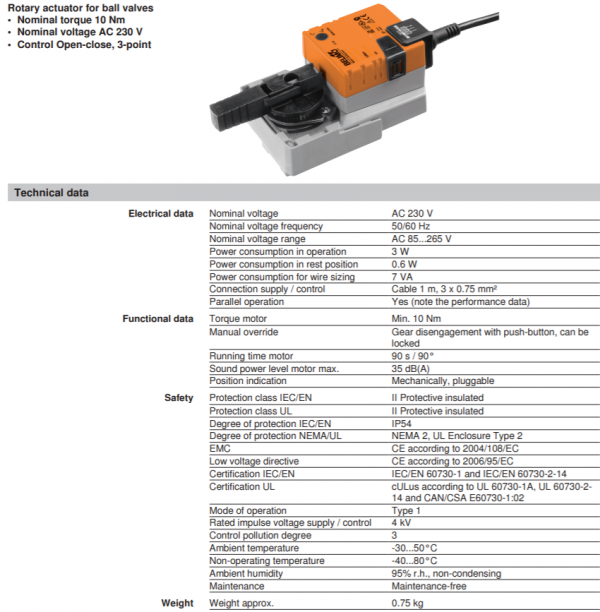 BELIMO R2050-S3 + NR230A：圖片 2