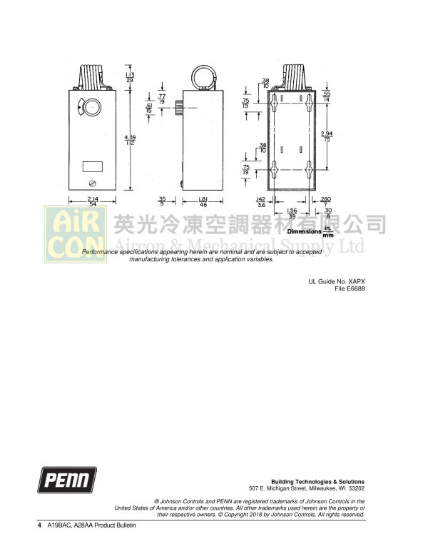 A19BAC-3C 溫度控制器 - 图片 5