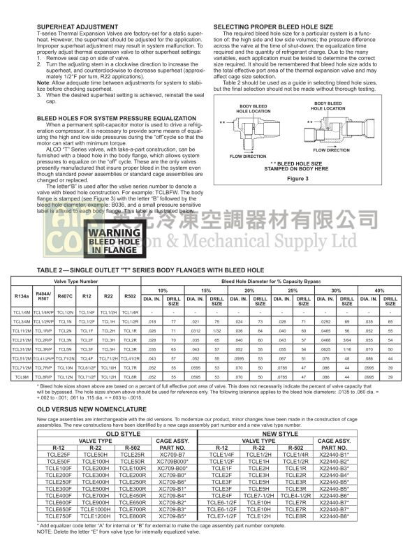 Emerson TCLE7-1/2HW 熱力膨脹閥：圖片 9