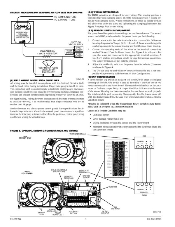System Sensor D4240 Smoke Detector - Image 5