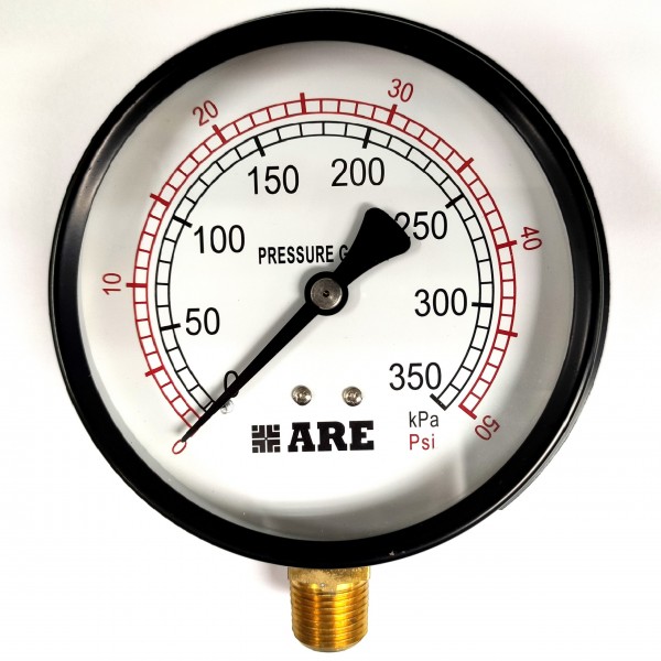KC-A13 0-50Psi/350kPa Pressure gauge水磅錶4”