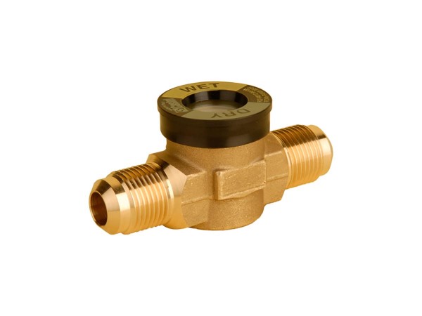 Castel 3910/55 Moisture-Liquid Indicator 5/8"Flare M/M