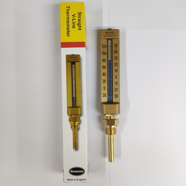 Brannan 84/103/0 V-Line溫度計 (150mm)：圖片 3