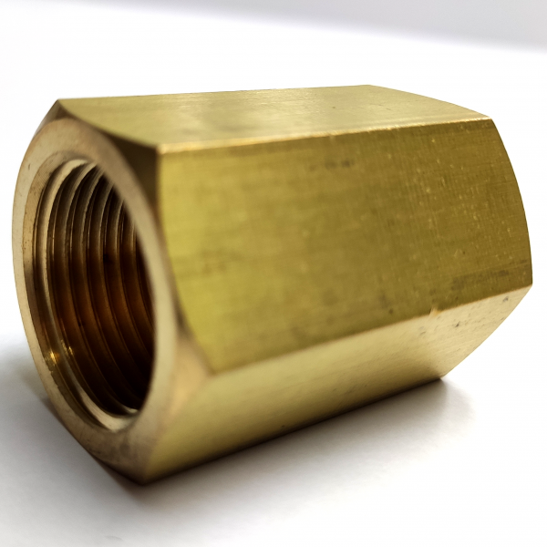 黃銅 BF-HS-GA1010 5/8"FF (尖底) x 5/8"FF (平底) Adaptor for N2 Gas：圖片 2