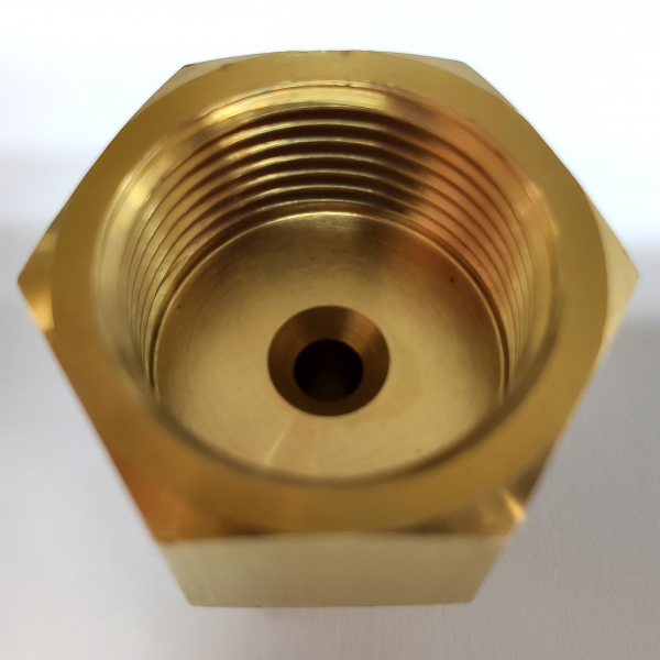 黃銅 BF-HS-U1S-6FP2F 3/4"FP x 1/4"F Brass Fitting Reducer (USA咀) (5粒裝)：圖片 3