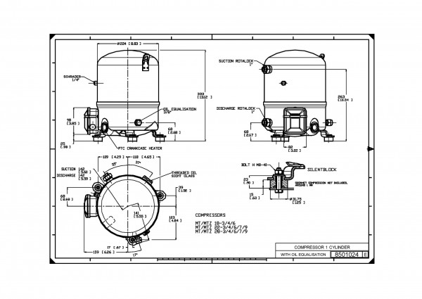 Danfoss MTZ28-4VM 壓縮機 + Valve Set：圖片 3