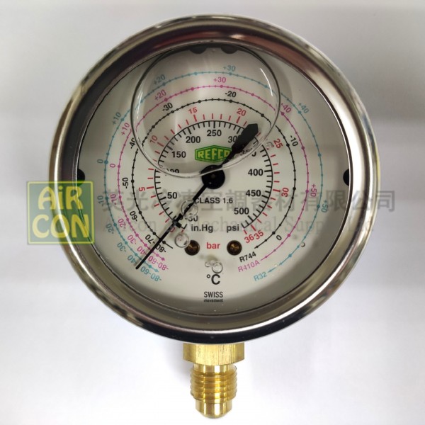 REFCO 4687587 MR-200-DS-R32-HS油壓錶
