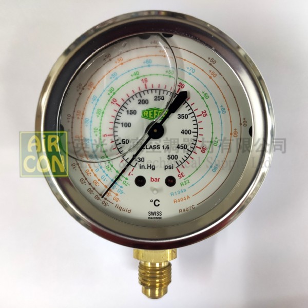 REFCO 4664456 MR-306-DS-MULTI-35BAR油壓錶