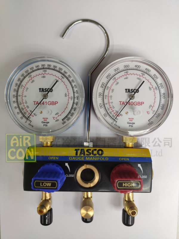 TASCO TZ122GBR R410A/R32雪種錶組