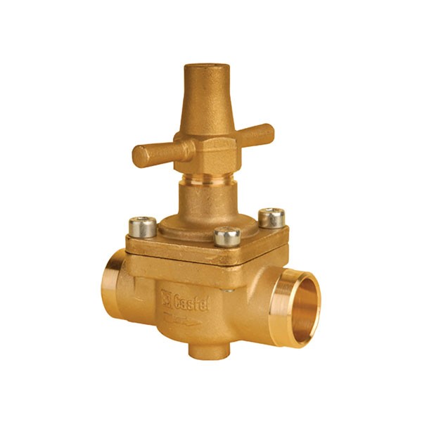 Castel 6512/11 Globe Valve 1.3/8"ODS