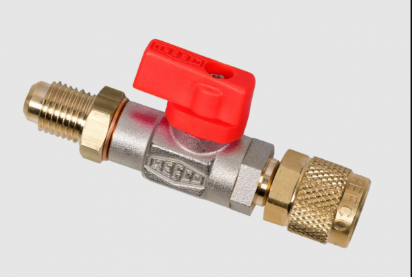 Refco 4493533 CA-1/4"-20UNF-R Ball Valve