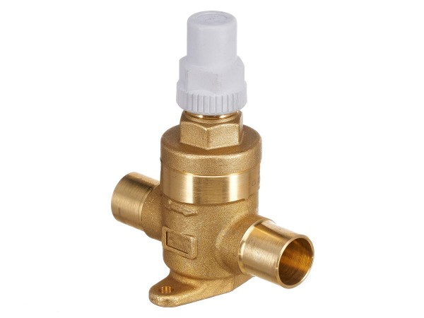 Castel 6420/4 Capped Valve 1/2"s