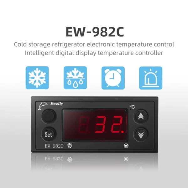 "Ewelly" EW-982C Digital Thermostat 電子溫度控制器